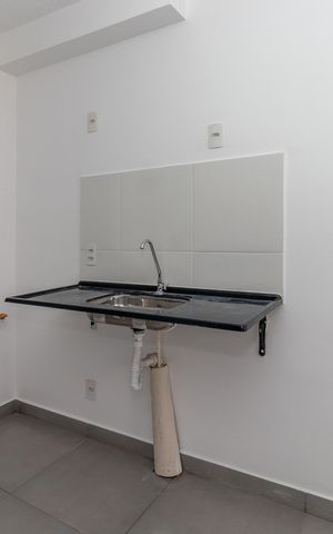 Apartamento para alugar com 24m², 1 quarto e sem vaga Apartamento para alugar com 24m², 1 quarto e sem vagaCozinha