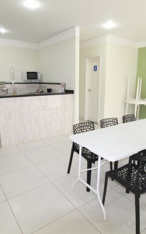 Apartamento para alugar com 45m², 1 quarto e 1 vagaÁrea comum - Salão de festas
