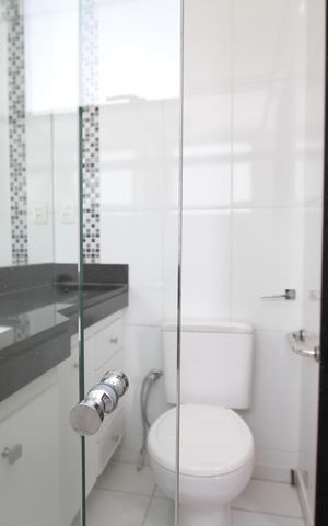 Apartamento para alugar com 85m², 3 quartos e 3 vagasBanheiro da Suíte