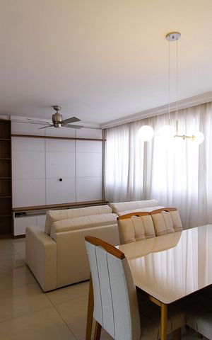 Apartamento para alugar com 85m², 3 quartos e 3 vagasSala