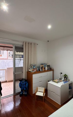 Apartamento à venda com 127m², 3 quartos e 3 vagasQuarto 2