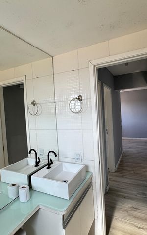 Apartamento para alugar com 46m², 2 quartos e 1 vaga Apartamento para alugar com 46m², 2 quartos e 1 vagaBanheiro