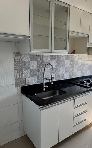 Apartamento para alugar com 46m², 2 quartos e 1 vaga Apartamento para alugar com 46m², 2 quartos e 1 vagaCozinha - Armários