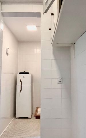 Apartamento para alugar com 38m², 1 quarto e 1 vaga