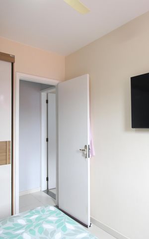 Apartamento à venda com 71m², 2 quartos e 1 vagaQuarto