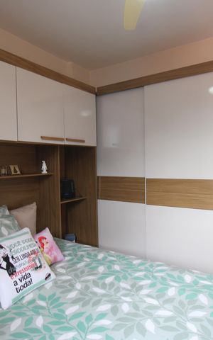 Apartamento à venda com 71m², 2 quartos e 1 vagaQuarto