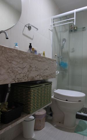 Apartamento à venda com 71m², 2 quartos e 1 vagaBanheiro social