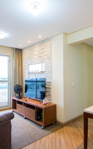 Apartamento à venda com 51m², 2 quartos e 1 vaga Apartamento à venda com 51m², 2 quartos e 1 vagaSala