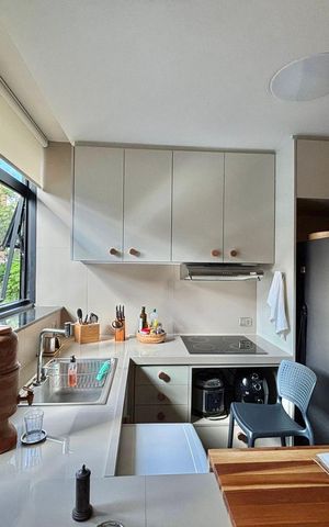 Studio à venda com 32m², 1 quarto e 1 vagaCozinha 