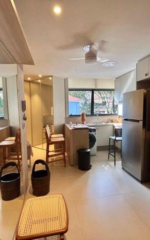 Studio à venda com 32m², 1 quarto e 1 vagaSala 
