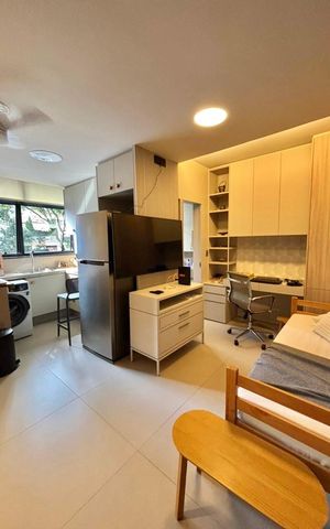 Studio à venda com 32m², 1 quarto e 1 vagaSala 
