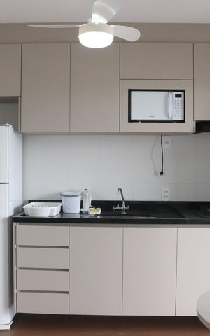 Apartamento para alugar com 38m², 2 quartos e sem vagaCozinha e Área de Serviço