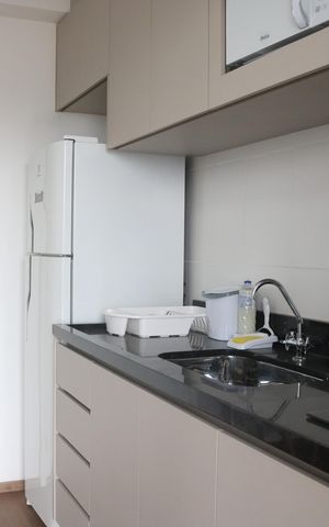 Apartamento para alugar com 38m², 2 quartos e sem vagaCozinha e Área de Serviço