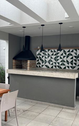Apartamento para alugar com 38m², 2 quartos e sem vagaÁrea comum - Churrasqueira