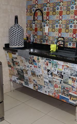 Casa para alugar com 70m², 2 quartos e 1 vagaCozinha