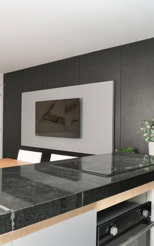 Studio à venda com 45m², 1 quarto e 1 vaga Studio à venda com 45m², 1 quarto e 1 vagaCozinha e Área de Serviço