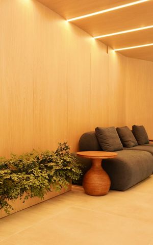 Studio à venda com 45m², 1 quarto e 1 vaga Studio à venda com 45m², 1 quarto e 1 vagaHall de entrada