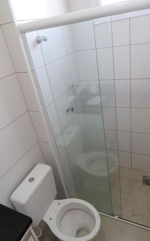 Apartamento para alugar com 55m², 2 quartos e 1 vagaBanheiro do Quarto 2