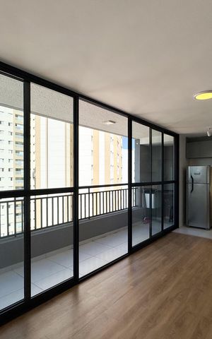 Apartamento para alugar com 55m², 1 quarto e 1 vaga Apartamento para alugar com 55m², 1 quarto e 1 vagaSala