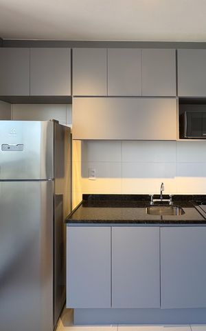 Apartamento para alugar com 55m², 1 quarto e 1 vaga Apartamento para alugar com 55m², 1 quarto e 1 vagaCozinha
