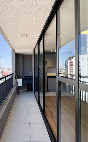 Apartamento para alugar com 55m², 1 quarto e 1 vaga Apartamento para alugar com 55m², 1 quarto e 1 vagaSacada