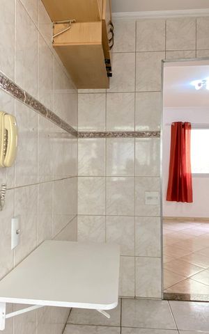 Apartamento para alugar com 45m², 2 quartos e 1 vagaCozinha - Área de Serviço