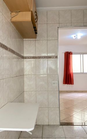 Apartamento para alugar com 45m², 2 quartos e 1 vagaCozinha - Área de Serviço
