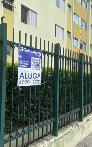 Apartamento para alugar com 45m², 2 quartos e 1 vagaFachada e Placa