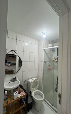 Studio para alugar com 26m², 1 quarto e sem vagaBanheiro
