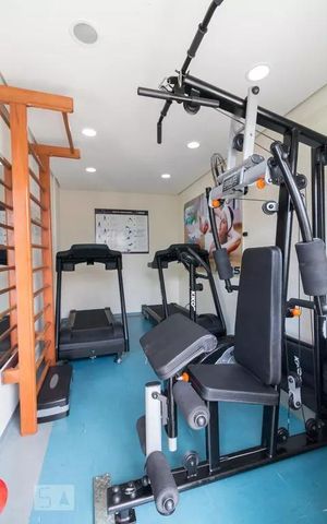 Apartamento à venda com 47m², 2 quartos e 1 vaga Apartamento à venda com 47m², 2 quartos e 1 vagaAcademia