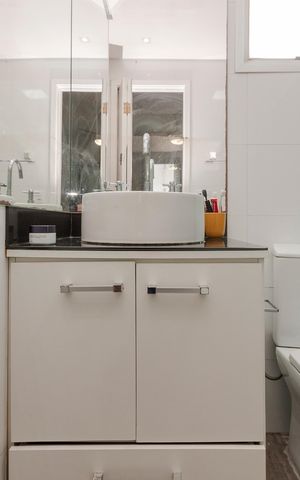 Apartamento à venda com 70m², 2 quartos e 1 vaga Apartamento à venda com 70m², 2 quartos e 1 vagaBanheiro da Suíte