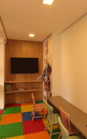 Apartamento à venda com 35m², 2 quartos e 1 vagaÁrea Comum - Brinquedoteca