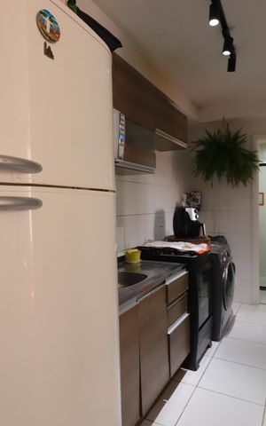 Apartamento à venda com 35m², 2 quartos e 1 vagaCozinha
