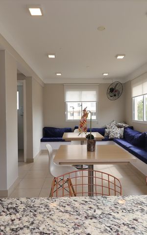 Apartamento à venda com 35m², 2 quartos e 1 vagaÁrea Comum - Salão de Festa