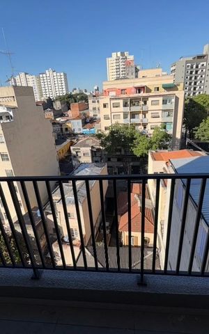Studio para alugar com 19m², 1 quarto e sem vaga Studio para alugar com 19m², 1 quarto e sem vagaVaranda