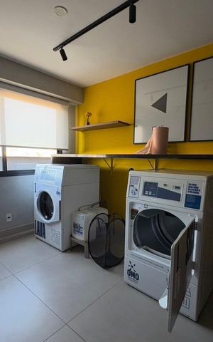 Studio para alugar com 19m², 1 quarto e sem vaga Studio para alugar com 19m², 1 quarto e sem vagaÁrea de serviço