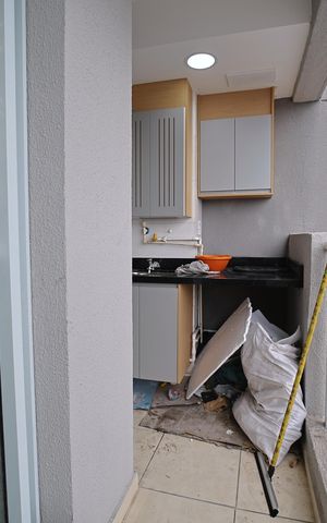 Apartamento para alugar com 43m², 2 quartos e 1 vagaÁrea de Serviço e Varanda