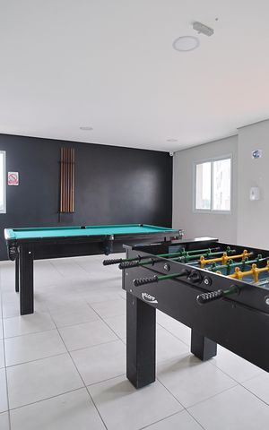 Apartamento para alugar com 43m², 2 quartos e 1 vagaSala de Jogos
