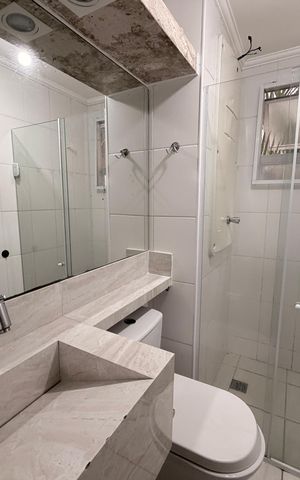 Apartamento para alugar com 71m², 3 quartos e 1 vagaBanheiro Social