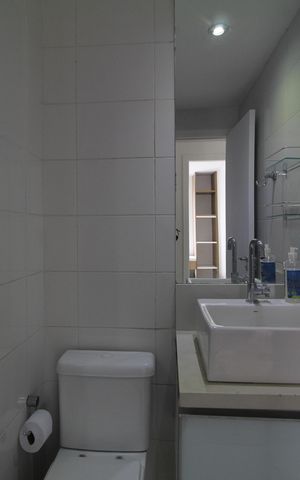 Apartamento para alugar com 60m², 2 quartos e 2 vagasBanheiro