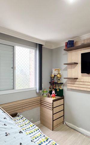 Apartamento à venda com 53m², 2 quartos e 1 vaga Apartamento à venda com 53m², 2 quartos e 1 vagaQuarto 1