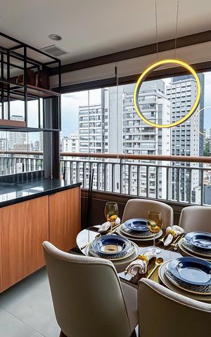 Apartamento à venda com 37m², 1 quarto e 1 vaga
