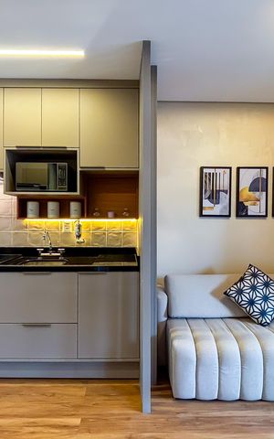 Apartamento à venda com 37m², 1 quarto e 1 vaga