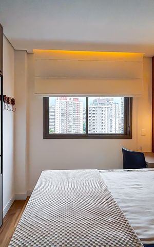 Apartamento à venda com 37m², 1 quarto e 1 vaga