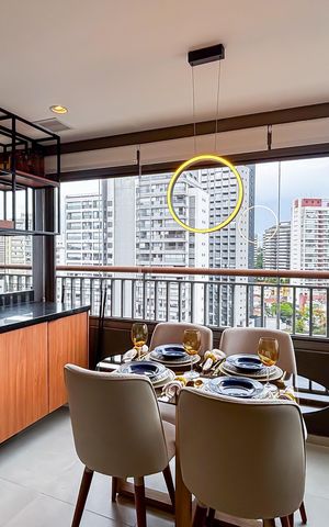 Apartamento à venda com 37m², 1 quarto e 1 vaga