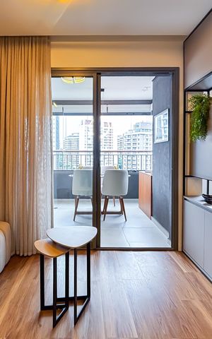 Apartamento à venda com 37m², 1 quarto e 1 vaga