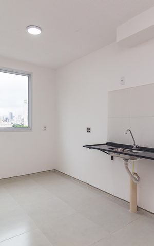 Apartamento à venda com 29m², 1 quarto e sem vaga Apartamento à venda com 29m², 1 quarto e sem vagaCozinha