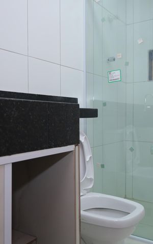 Apartamento para alugar com 55m², 2 quartos e sem vagaBanheiro