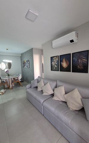 Apartamento à venda com 60m², 2 quartos e 1 vagaSala