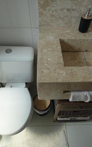 Apartamento à venda com 105m², 2 quartos e 2 vagasBanheiro Social